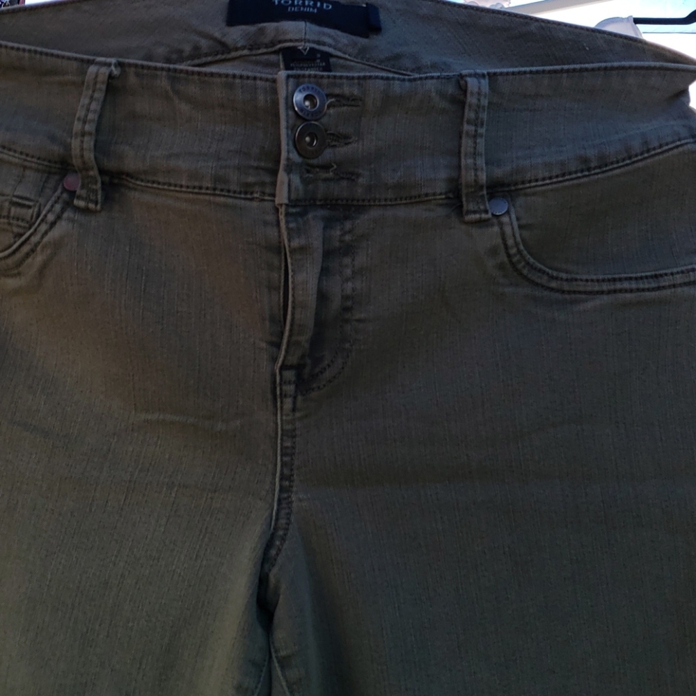 Hunter Green Jegging
